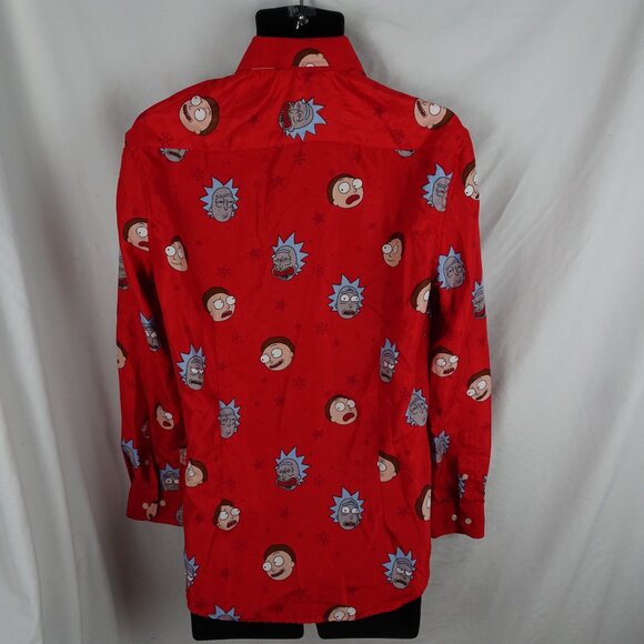 Suitmeister Rick & Morty Button up Shirt Size M - Picture 2 of 9